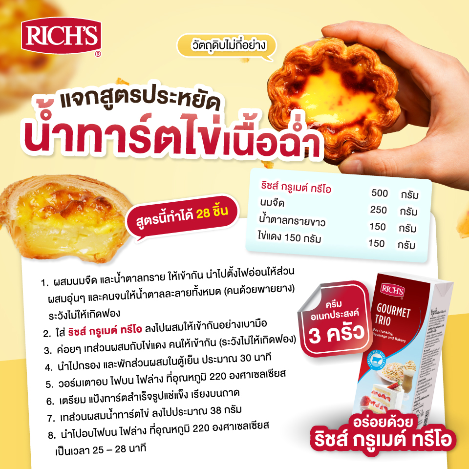 ทาร์ต ไข่