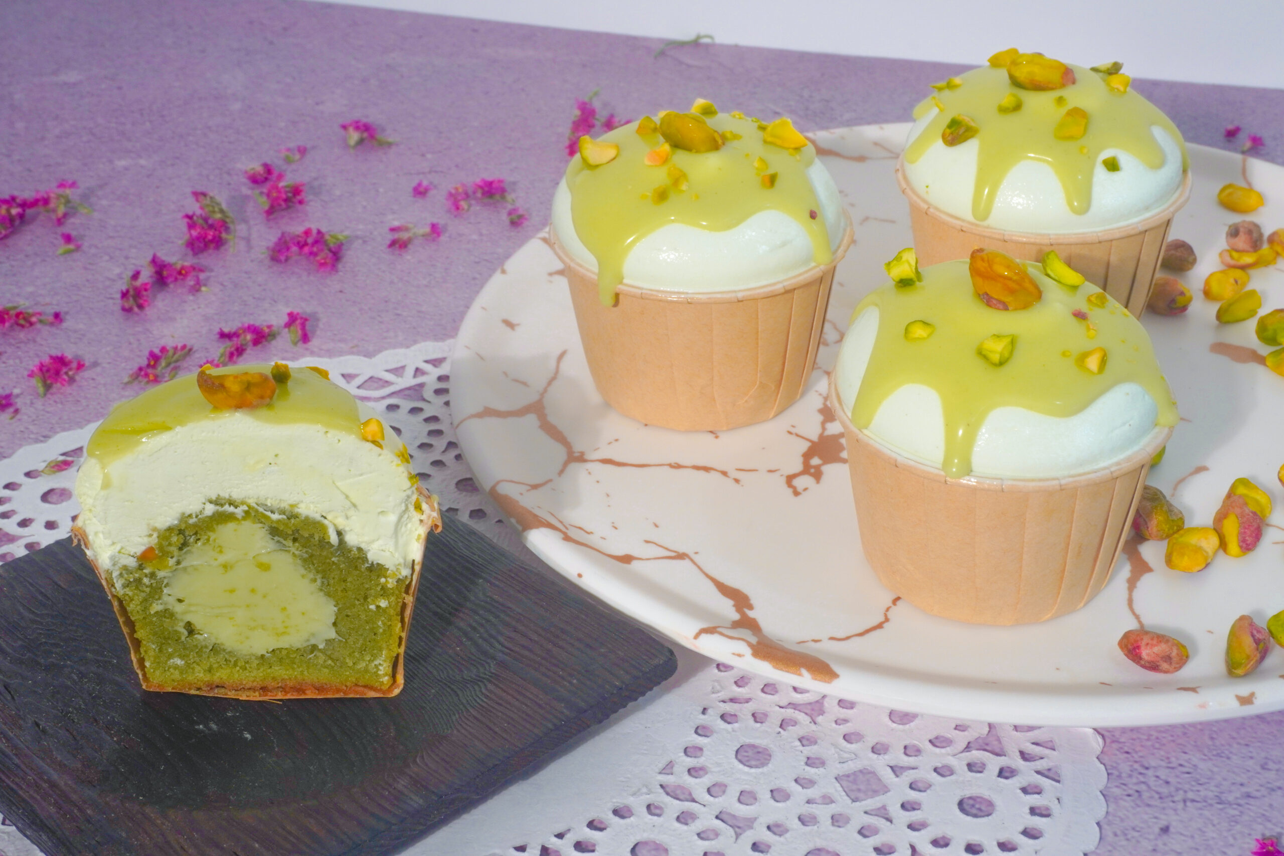 คัพเค้กพิสตาชิโอ