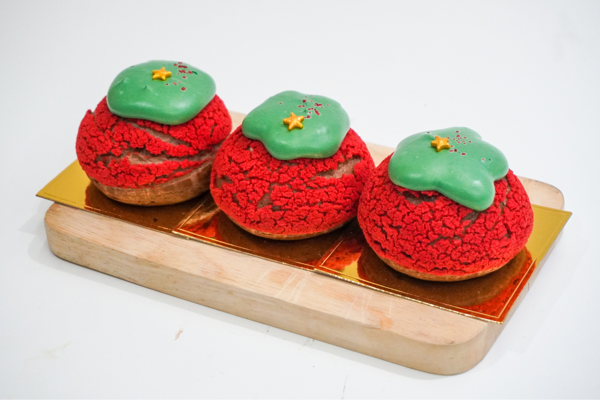 ครีมพัฟ คริสต์มาส