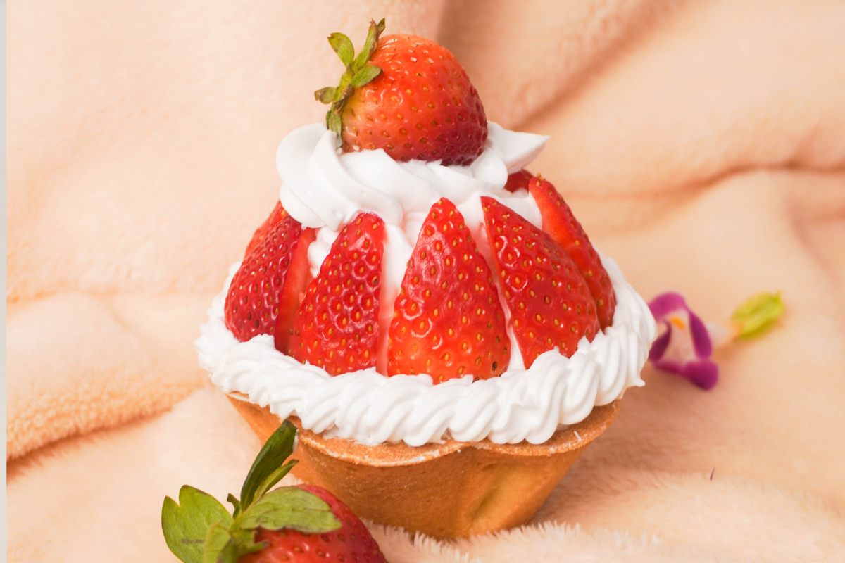 พ็อทครีมสตรอว์เบอร์รี่