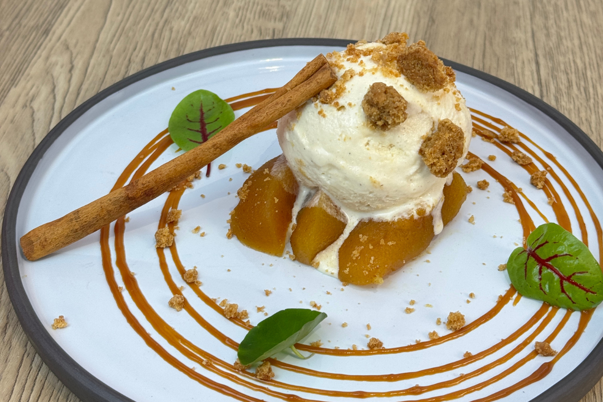 ไอศกรีมแอปเปิ้ลครัมเบิ้ล